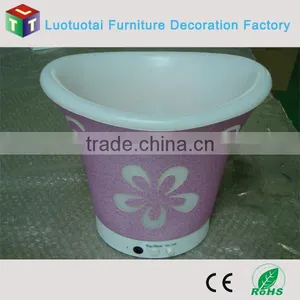 Rechargeable Battery Opertaed Luminouse Led Light up Ice Bucket thumbnail-5