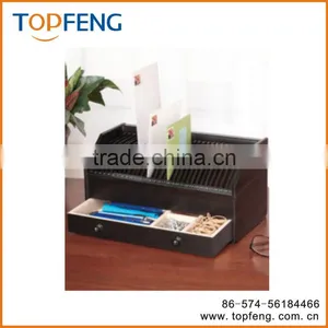 Wood Mail Organizer/mail Organizer With Storage/bill Organizer With Storage thumbnail-1