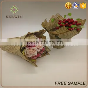 Wholesale Waterproof Kraft Paper Flower Pot Covers thumbnail-6