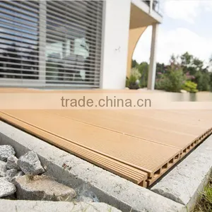 High Quality Wpc Decking Wood Plastic Composite Deck Board thumbnail-4