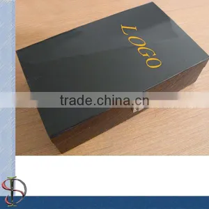 Black Acrylic Display Box for Wine thumbnail-2