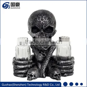Decorative Gothic Cow Skull For Home Bar thumbnail-1