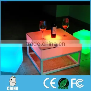 Modern Style Waterproof No Folded Led Table for Party thumbnail-1