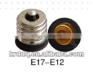E17 to E12 Plastic Screw Shell Lamp Bulb Light Adapter / Electronic Lamp Led Converter thumbnail-2