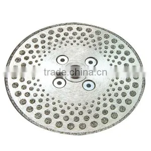 Circular Diamond Saw Blades for Cutting Soapstones/Electroplated Diamond Cutting Disc for Soft Marble thumbnail-1