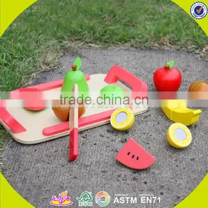 Wholesale Baby Wooden Play Food Set Fashion Kids Wooden Play Food Set Popular Children Wooden Play Food Set W10B111 thumbnail-1
