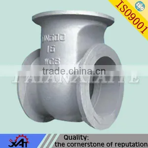 WCB Valve Body Apply for Valves Pipeline, Metal Casting,Sodium Silicate Sand Casting thumbnail-1