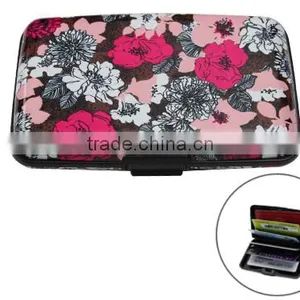 RFID Safe Card Guard Aluminum Compact Card Holder Many Prints Available thumbnail-6