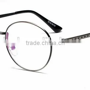 New 2016 Vintage Metal Frame Flat Lens Korean Glass Frame for Men and Women Can Match Myopia thumbnail-4