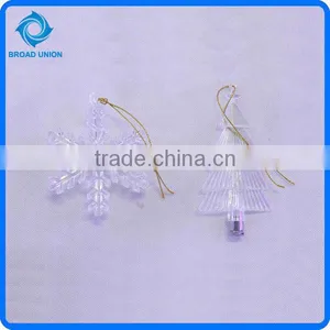 Christmas Tree Shaped Light Led Christmas Snow Light thumbnail-1