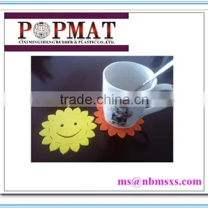 Customized Shape Logo Printed Rubber Furniture Coasters thumbnail-3