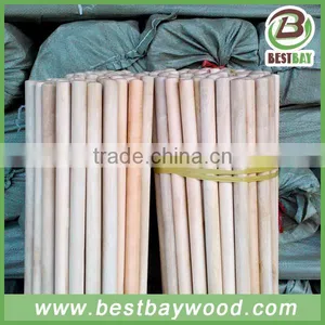 120*2.2cm Natural Wooden Broom Stick thumbnail-6
