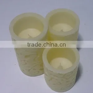 High Quality Carved LED Candle Set thumbnail-2