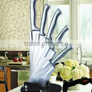 Kitchen Cooking Knife With Acrylic Stand thumbnail-1