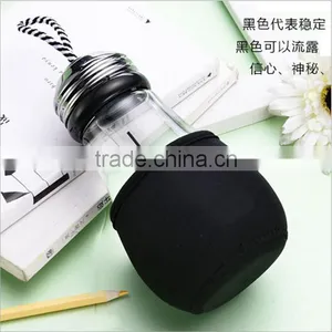 UCHOME 2017 New Design 450ml Single Layer Glass Bulb Water Bottle Glass Bulb Juice Bottle Glass Bulb Beverage Bottle thumbnail-6
