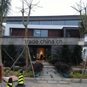 China Top Ten Selling Products Light Chocolate Color Outdoor Wall Panel Strand Woven Bamboo Wall Strips---KE-OS0888 thumbnail-2