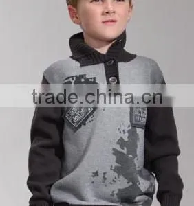 2016 Child Sweater Wholesale Boys Tank Top Sweater thumbnail-1