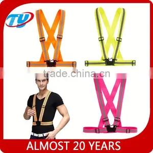 Cheap Reflective Safety Straps Vest thumbnail-1