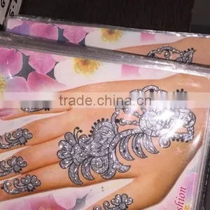 HAND Crystal Sticker TATTOO Carnival thumbnail-2