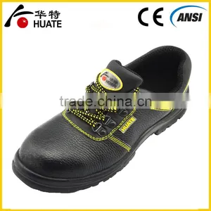 Genuine Leather Upper Material and Safety Shoes Type Safety Footwear for Outer Work thumbnail-1