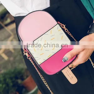 2017 Fashion Child School Bag /cute Kids Bags for Woman Purse Rose Pink Frozen Sucker thumbnail-5