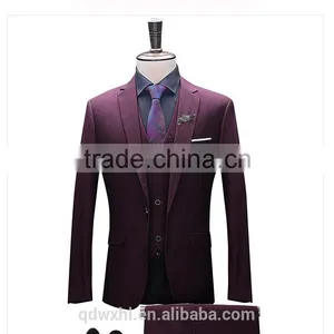 Italian Mens Formal Business Jacket Pant Suit thumbnail-4