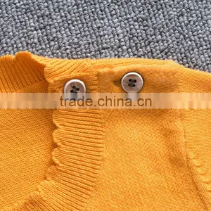 New Design Stylish Teenager Kids Girls Flower Knitting Pullover Sweaters thumbnail-4