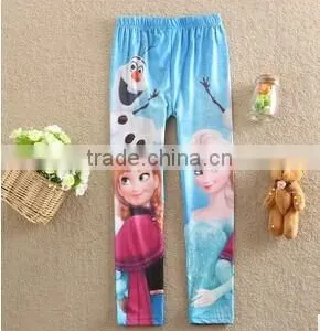 2015 Wholesale Fancy Elsa Frozen Pants for Girls thumbnail-2