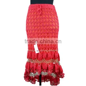 Tight Dress Hand Crochet Long Skirt thumbnail-1