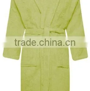 Wholesale Adults 100% Cotton Terry Bathrobe thumbnail-4