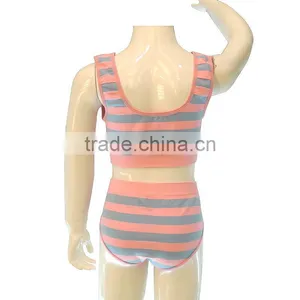 Hot Sale Kid's Underwear Seamless Girl's Underwear Girl's Camisole and Boxer Sets thumbnail-3
