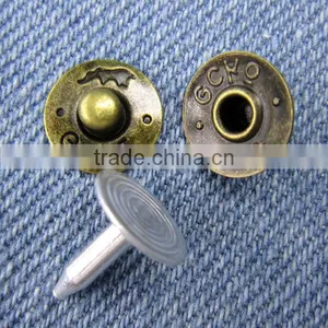 Cheap and Exquisite Brass Rivet for Jeans thumbnail-1