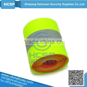Reflective Webbing,reflective Ribbon, Reflective Piping PVC Reflective Safety Ribbon for Clothing thumbnail-1