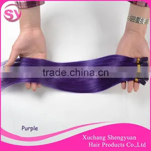 100% Human Hair Extension Keratin i Tip Curly Hair Extensions thumbnail-3