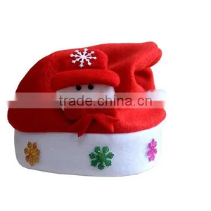 Snow Man Deer Santa Claus Shaped Christmas Hat With Light For Children and Adult thumbnail-3