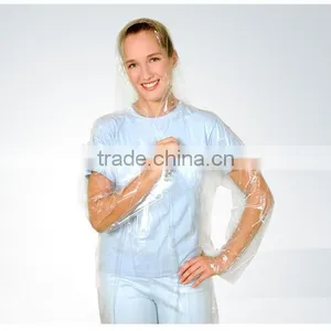 Wholesale Scenic PE Emergency Disposable Waterproof Clear Plastic Rain Ponchos thumbnail-1
