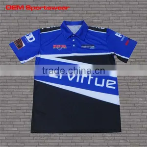 Polyester Racing Shirts Custom Racing Team Shirts thumbnail-1