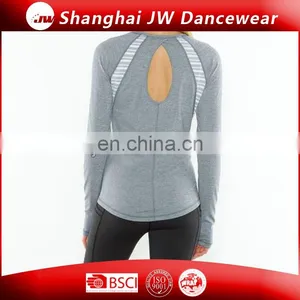 High Quality Costomed Hot Yoga Polo Shirt thumbnail-1