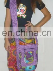 Ladies Reversible Canvas Printed Women's Hangbags thumbnail-2