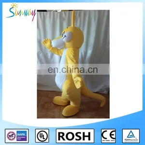 2016 Wholesale Hot Sale Cheap Christmas Plush Kangaroo Mascot Costume thumbnail-1