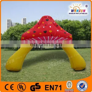 Rainbow Inflatable Archway Company Advertising Arch thumbnail-1