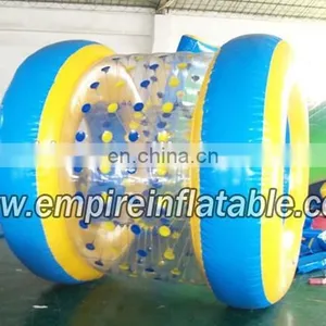 Tarpaulin Inflatable Water Walking Roller for Sale thumbnail-1