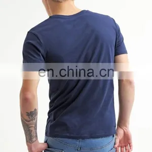 China Maufacturer Men Apparel Custom Tall t Shirts T-shirts Screen Printing in Front Wholesale thumbnail-3
