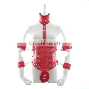 China Adult Product Manufacturer, Leather Sex Toy Bondage Harness thumbnail-1