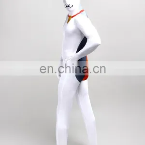 Full Body Tiger Stripes Lycra Zentai Halloween Party Animal Print Cat Costume thumbnail-2