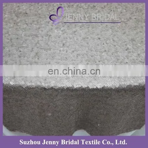 SQN#19 Jenny Bridal Champagne Sequin Wedding Table Runners thumbnail-1