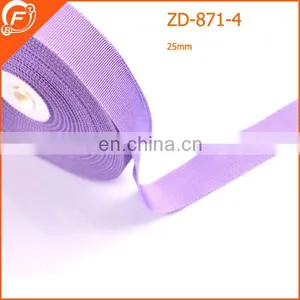 Purple Color Grosgrain Ribbon for Garments Bags thumbnail-1