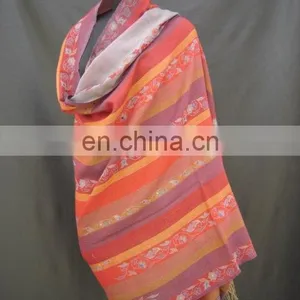 Wool Jacquard Shawls thumbnail-1