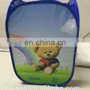 Cheap Customized Foldable Polyester Laundry Basket thumbnail-2