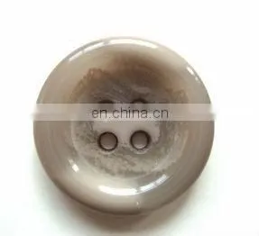 Shirt Resin Button in Gray Color thumbnail-1